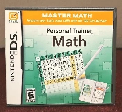 Personal Trainer: Math - Nintendo DS - Complete w/Case & Manual  - Image 1 of 2