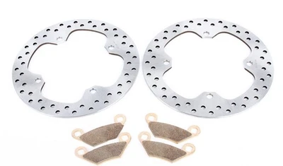 Polaris Sportsman 850XP 850 XP 2011 2012 rotores de freno delanteros disco y pastillas de freno Foto 1 de 4