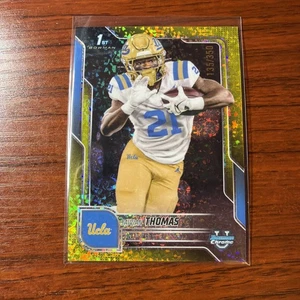 Javian Thomas 2025 Bowman University Yellow Diamonds Refractor 1st /350 UCLA - Picture 1 of 2