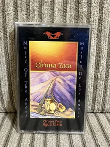 Ch’uwa Yacu Aqua Clara Clear Water Cassette Tape Music Of The Andres 1994 Tested - Picture 1 of 2