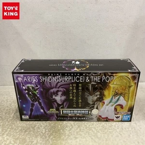 Bandai Saint Cloth Myth EX Aries Shion Surplice The Pope Set Limited Figure Used - Picture 1 of 4