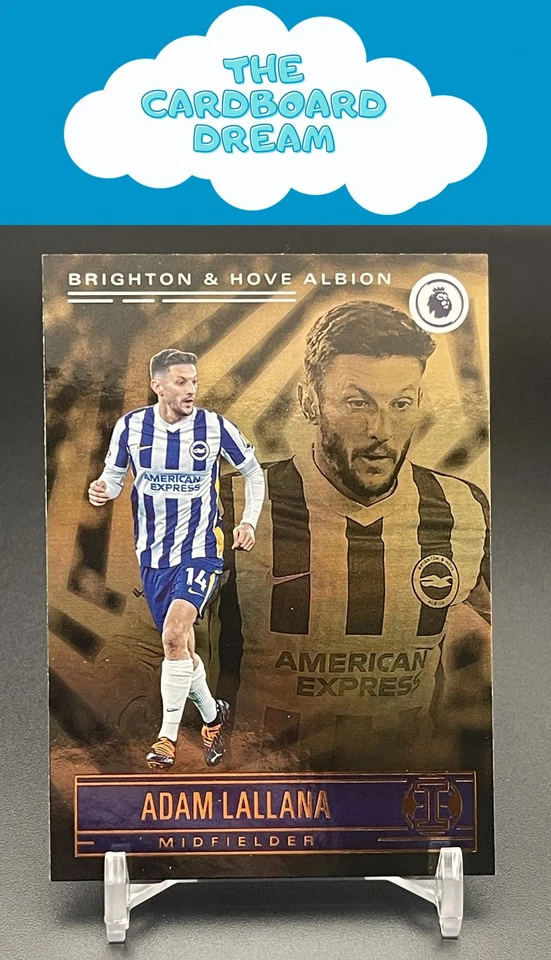 Adam Lallana 2021-22 Chronicles Illusions Premier #175 Brighton & Hove Albion - Image 1 of 2