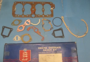 New old stock 1959 Anglia Flathead overhaul gasket set - Foto 1 di 2
