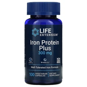 Life Extension - Iron Protein Plus 300 mg 100 Capsules - Picture 1 of 2