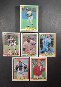 1981 Donruss Baseball Lot X 44 NM!! W/Stars/ HOF'ers!! Combined Shipping!! - Picture 1 of 4