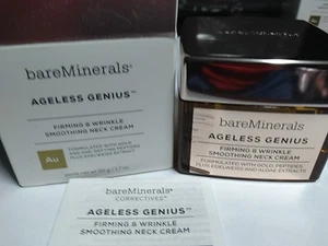 Crema reafirmante y suavizante de arrugas Bareminerals Ageless Genius 1,7 oz nueva en caja - Imagen 1 de 5