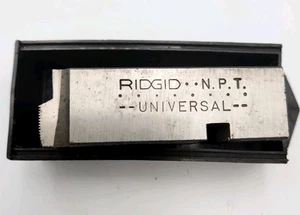RIDGID 47775 1/8" NPT 1 JUEGO TROQUELES DE TUBO UNIVERSAL DE ALTA VELOCIDAD MANO DERECHA - Imagen 1 de 6