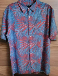 Salt Life Size XL Jungle Style Button Short Sleeve Pocket Rayon/Cotton - Picture 1 of 8
