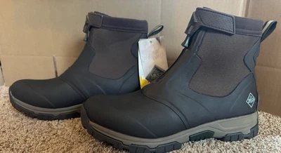 BOTAS MUCK ORIGINALES APEX CREMALLERA MEDIA BOTÍN Marrón Oscuro Para Hombre Talla 10 NUEVO CON ETIQUETAS SIN CAJA Foto 1 de 4