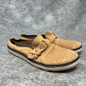 Sneakers casual Merrell Around Town slip on beige in pelle da donna taglia 8,5 mules - Foto 1 di 9