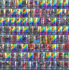 120Pcs Pokemon Cards 115 GX + 5 MEGA Holo Flash Trading Cards Bundle Mixed LOT 