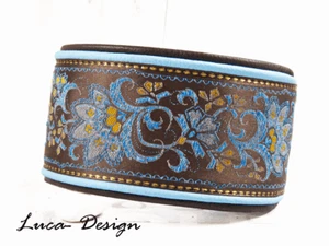 Windhundhalsband Hundehalsband Greyhound collar Galgo Barsoi Whippet Lurcher flh - Imagen 1 de 6