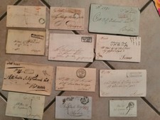 LOTTO 356 BUSTE DOCUMENTI 1840 1849