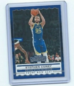 2019-20 PANINI CONTENDERS BASKETBALL STEPH CURRY WARRIORS 20 FRONT ROW SEAT BLUE - Picture 1 of 2