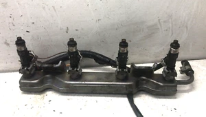 0280158013 BOSCH 4 INIETTORI NISSAN MICRA K12 1.2 BENZINA 2005 RICAMBI USATI - Foto 1 di 7