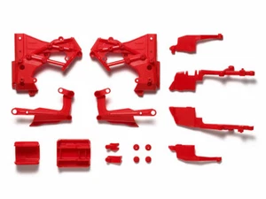 Tamiya 54918 RC 57405/57407 T3-01 Chassis C Parts (Frame,Red)Dual/Dancing Rider - Picture 1 of 1