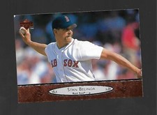 Stan Belinda 1996 UD Series 1 #24 Boston Red Sox (soft upper right hand corner)