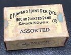 VINTAGE C HOWARD HUNT PEN Co’S- ROUND POINTED PENS/ASSORTED-VERY RARE!