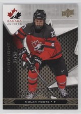 2018 Upper Deck Team Canada Juniors Fall Expo Midnight /50 Nolan Foote #50