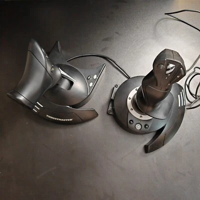 ¡Sin probar! Thrustmaster T.Flight Kit Completo X Simulador de Vuelo Controles 1297 - Imagen 1 de 4