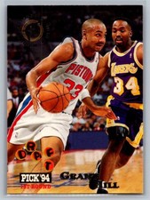 1994-95 Stadium Club 1st Day Issue Grant Hill Detroit Pistons #195