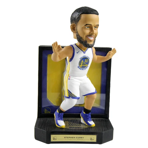 Stephen Curry Golden State Warriors Framed Jersey Bobblehead Basketball NBA Cover
