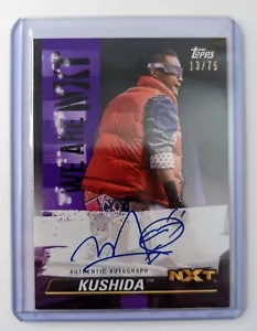 Kushida Auto /75. 2021 Topps WWE We Are NXT Autograph. WWF - Bild 1 von 2