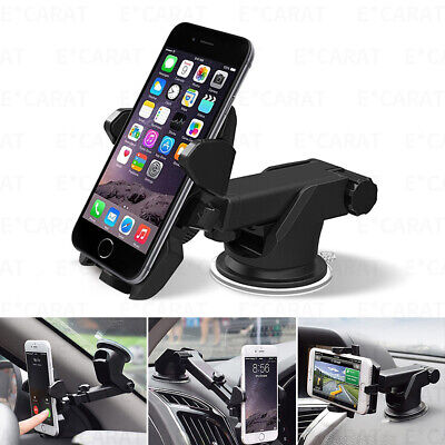 360° Mount Holder Car Windshield Stand For Mobile Cell Phone GPS IPhone Samsung • 6.99$