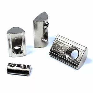 10PCS M3-M8 Spring Ball T-Slot Nut For 20,30,45,40Aluminium Extrusion Profile - Picture 1 of 6