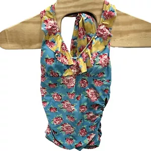 Matilda Jane Chase Sun Swim Tankini donna top imbottito medio floreale bagno M - Foto 1 di 4