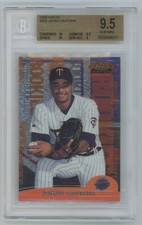 Johan Santana 2000 Topps Finest Rookie 308/3000 Minnesota Twins RC BGS 9.5 #262