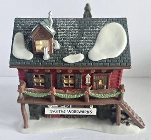 Santas Woodworks 56286 Dept 56 North Pole Series Retired 1996 - Bild 1 von 19