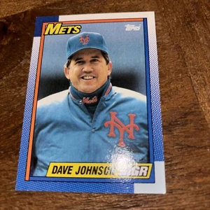 Dave Johnson, 1990 Topps #291, New York Mets Manager - Picture 1 of 2