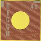DECCA RECORDS (orange brown)  REPRODUCTION RECORD COMPANY SLEEVES - (pack of 10)