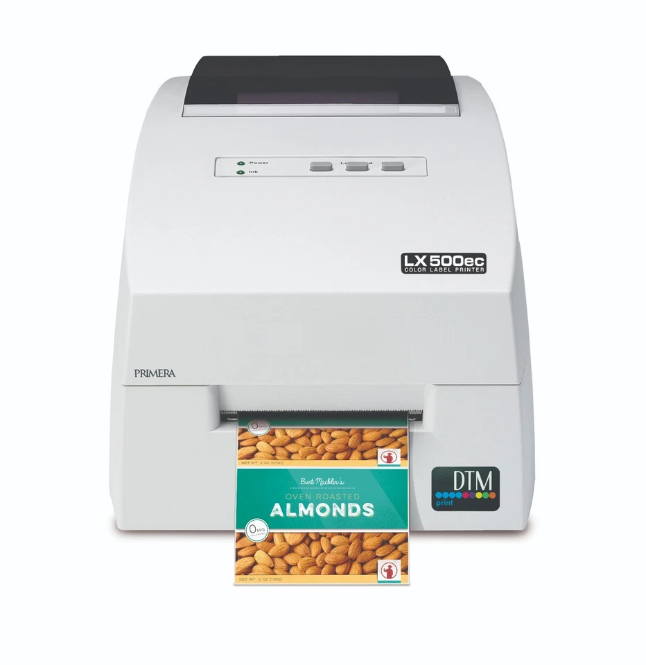 Primera LX500ec mit Cutter: Kompakter Farb-Etikettendrucker, 3 Jahre Garantie* - Bild 1 von 1