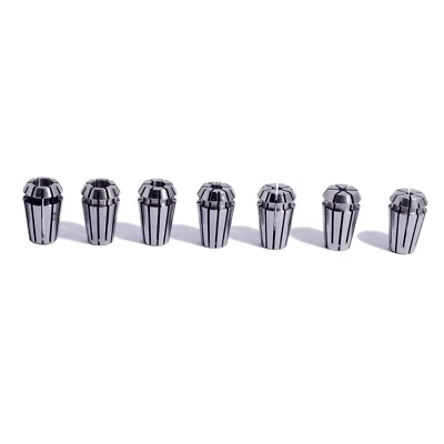 PRECISION 7PC ER11 COLLET SET TIR 0.0004" / 10μm 2mm(1/16") to 6.5mm (1/4") USA - Image 1 of 4