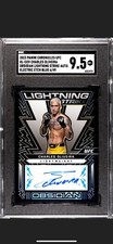 2023 Panini Chronicles UFC  Obsidian Auto Charles Oliveira /49 - SGC 9.5