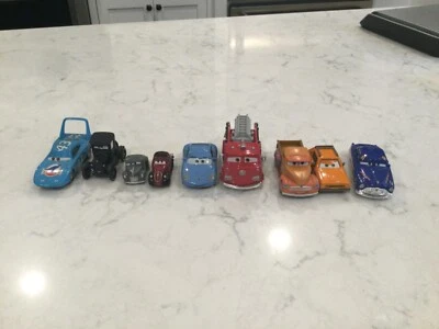 (9) Mattel Disney Pixar CARS 1:64 Different Diecasts - Image 1 of 4