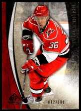 2010-11 SP Game Used Gold Jussi Jokinen /100 Carolina Hurricanes #18