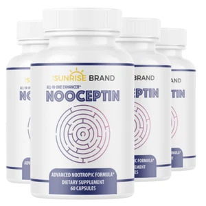Nooceptin - Advanced Formula 4 Bottles 240 Capsules - Picture 1 of 3