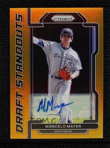 2021 Panini Prizm Draft Picks Standouts Gold /10 Marcelo Mayer #DS-MM Auto