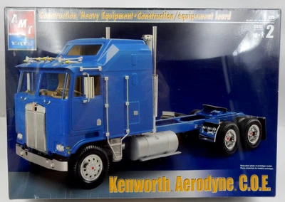 AMT ERTL KENWORTH AERODYNE CABOVER 1/25 SEMI TRUCK MODEL KIT #31770, SEALED - Image 1 of 4
