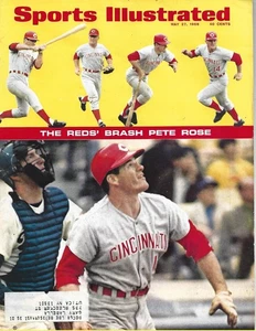 CINCINNATI REDS PETE ROSE 1968 SPORTS ILLUSTRATED HORSE RACING BOB GOALBY INDY - Picture 1 of 1