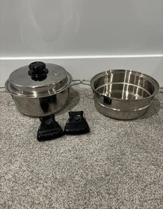 SALADMASTER VERSA TEC Surgical Stainless Steel 3 Quart Pot W Lid TP304-316 - Picture 1 of 5