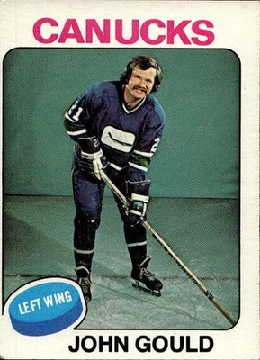 1975-76 O-Pee-Chee SET BREAK #266 John Gould EX - Image 1 of 2