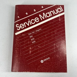 1984 Dodge Ram Van Rear Wheel Drive B150 250 350 Factory Service Repair Manual - Bild 1 von 9