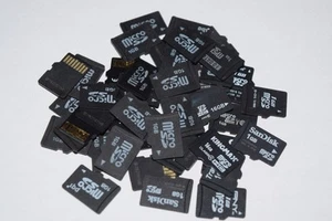 Lot vrac de cartes microSD 1 Go - 10 / 50 / 100 pièces au choix - Vente en gros de cartes mémoire - Photo 1 sur 2