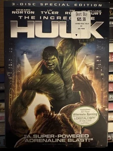 Der unglaubliche Hulk (DVD, 2008, 3-Disc Set, Special Edition) inkl. Schuber - Bild 1 von 2