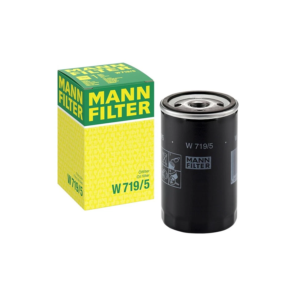 Mann W719/5 德国滤油器 3/4-16 螺纹 3 x 5 英寸 - W719/5 — 第 1/1 张图片