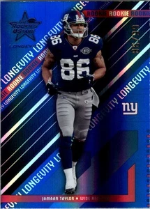 Leaf Rookies and Stars Longevity Sapphire 2004 #220 Jamaar Taylor/99 - casi nuevo-como nuevo - Imagen 1 de 2